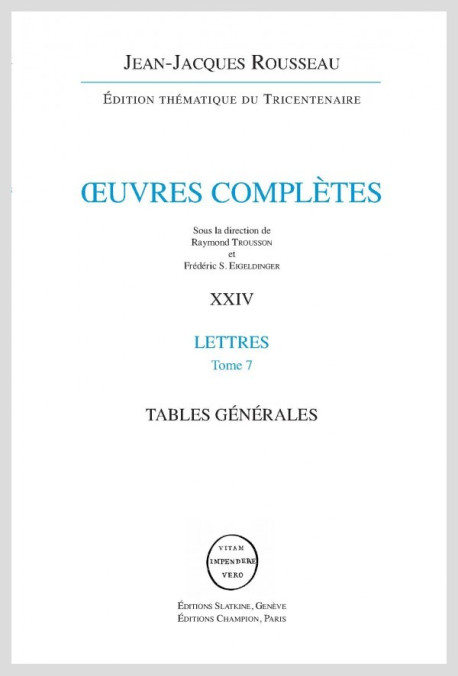 OEUVRES COMPLETES EN 24 VOLUMES