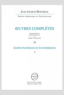 ÉCRITS POLITIQUES ET ÉCONOMIQUES VOL. 3