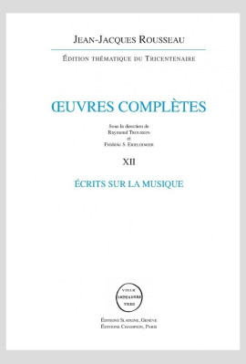 ÉCRITS SUR LA MUSIQUE