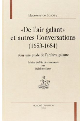 'DE L'AIR GALANT' ET AUTRES CONVERSATIONS (1653-1684).