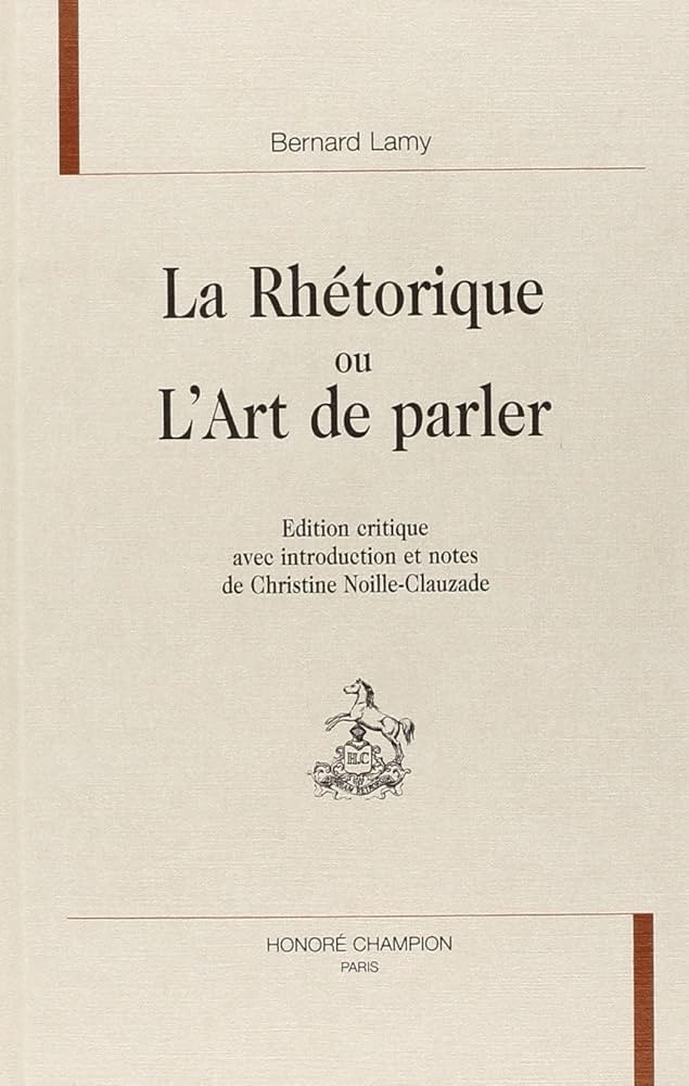 LA RHETORIQUE OU L'ART DE PARLER