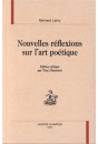 NOUVELLES REFLEXIONS SUR L'ART POETIQUE