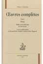 OEUVRES COMPLETES TOME I                               PROSE