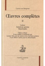 OEUVRES COMPLETES TOME II. LETTRES, ENTRETIENS POINTUS, MAZARINADES.