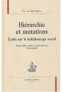 HIERARCHIE ET MUTATIONS