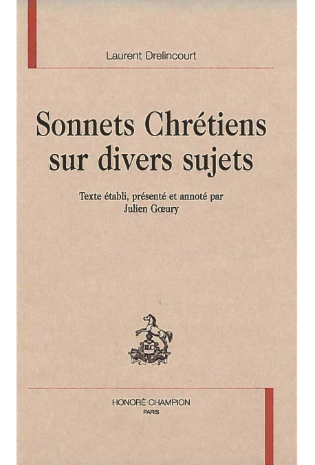 SONNETS CHRETIENS SUR DIVERS SUJETS