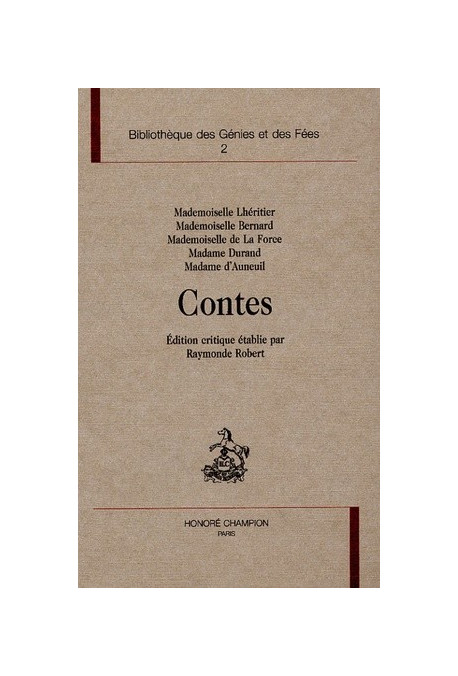 CONTES - BIBLIOTHEQUE DES GENIES ET DES FEES - 2