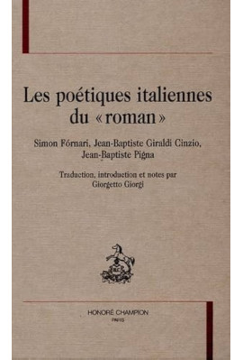 LES POETIQUES ITALIENNES DU "ROMAN"