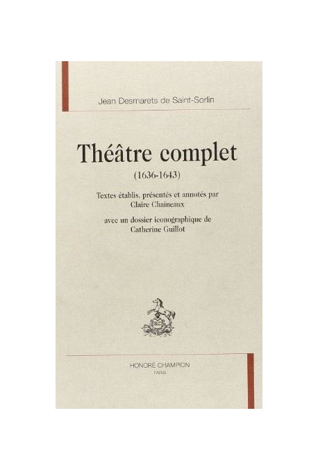 THEATRE COMPLET (1636-1643)