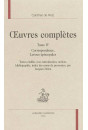 OEUVRES COMPLETES. TOME IV. CORRESPONDANCE. LETTRES EPISCOPALES