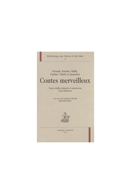 CONTES MERVEILLEUX. BIBLIOTHÈQUE DES GÉNIES ET DES FÉES - 4