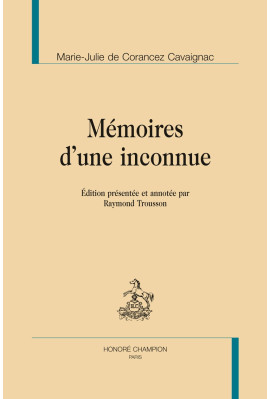 MÉMOIRES D'UNE INCONNUE