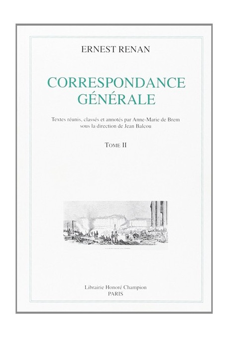 CORRESPONDANCE GÉNÉRALE. TOME II : : 1845-1849.