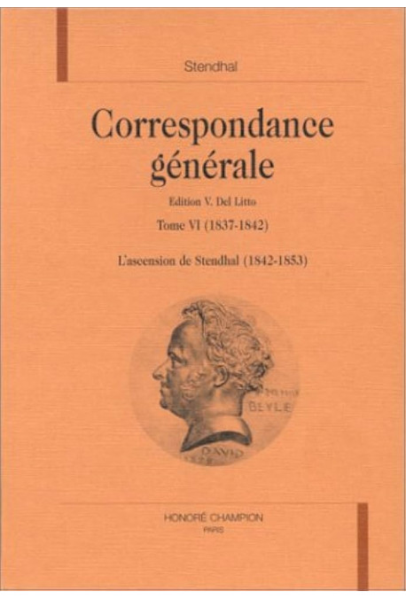 CORRESPONDANCE GENERALE. TOME VI. 1837-1842
