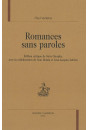 ROMANCES SANS PAROLES