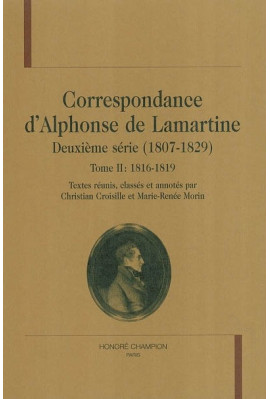 CORRESPONDANCE DEUXIEME SERIE (1807-1829). TOME II : 1816-1819.