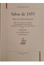 SALON DE 1859. TEXTE DE LA REVUE FRANCAISE ETABLI AVEC UN RELEVE DE VARIANTES, UN COMMENTAIRE ET