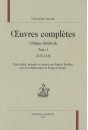 OEUVRES COMPLETES. SECTION VI. CRITIQUE THEATRALE. TOME I. 1835-1838