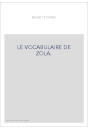 LE VOCABULAIRE DE ZOLA.
