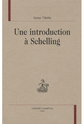 UNE INTRODUCTION A SCHELLING