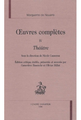 OEUVRES COMPLETES TOME IV. THEATRE