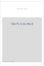 TRAITS D'ALPAGE