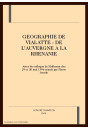 GEOGRAPHIE DE VIALATTE - DE L'AUVERGNE A LA RHENANIE