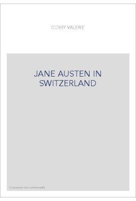 JANE AUSTEN IN SWITZERLAND
