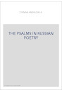 THE PSALMS IN RUSSIAN POETRY