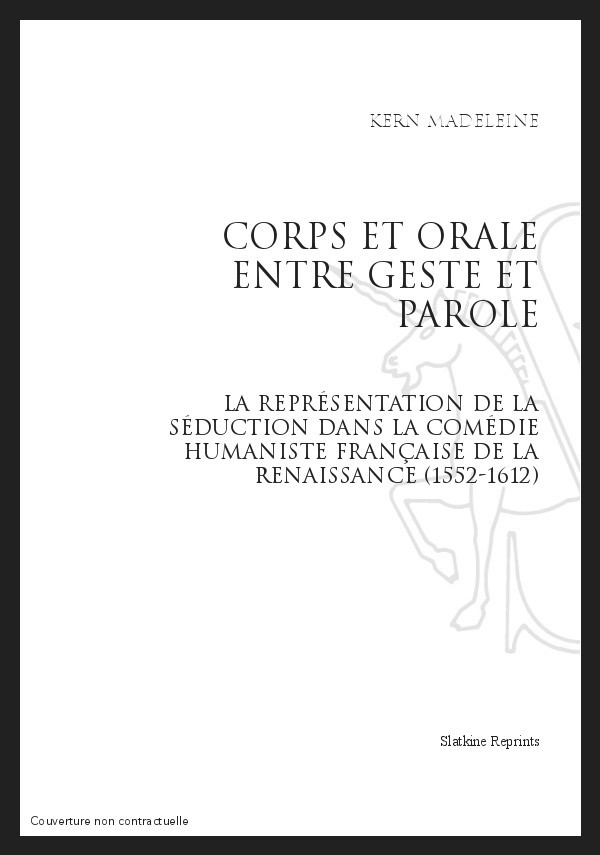 CORPS ET MORALE ENTRE GESTE ET PAROLE
