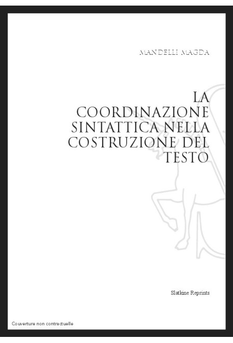 LA COORDINAZIONE SINTATTICA NELLA COSTRUZIONE DEL TEXTO