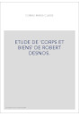 ETUDE DE "CORPS ET BIENS" DE ROBERT DESNOS.