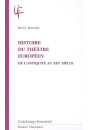 HISTOIRE DU THÉÂTRE EUROPÉEN