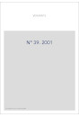 VERSANTS 39 2001
