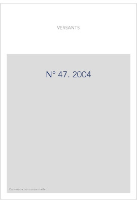 VERSANTS 47