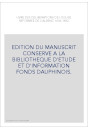 LE LIVRE DES DELIBERATIONS DE L'EGLISE REFORMEE DE L'ALBENC 1606-1682