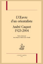 L'OEUVRE D'UN ORIENTALISTE ANDRE CAQUOT 1923-2004