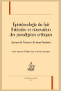 EPISTEMOLOGIE DU FAIT LITTERAIRE ET RENOVATION DES PARADIGMES CRITIQUES