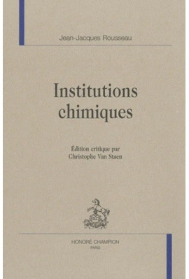 INSTITUTIONS CHIMIQUES