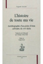 L'HISTOIRE DE TOUTE MA VIE AUTOBIOGRAPHIE D'UN POTIER D'ETAIN CALVINISTE AU XVIIE SIECLE