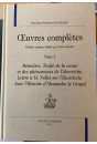 OEUVRES COMPLETES. TOME 1