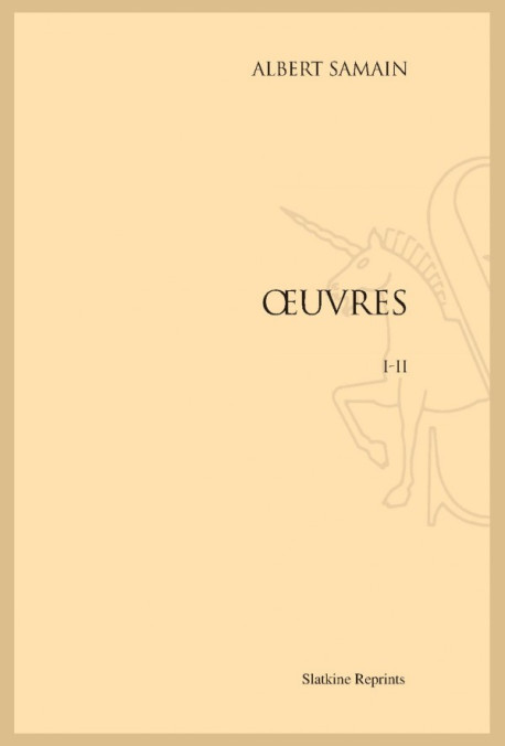 OEUVRES I-III