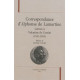 CORRESPONDANCE D'ALPHONSE DE LAMARTINE  LETTRES À VALENTINE DE CESSIAT  (1841-1854)