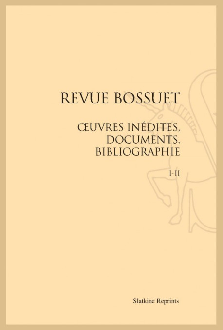 REVUE BOSSUET