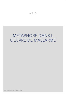 METAPHORE DANS L OEUVRE DE MALLARME