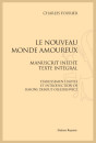 LE NOUVEAU MONDE AMOUREUX