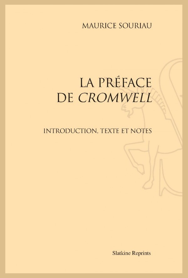 LA PRÉFACE DE CROMWELL