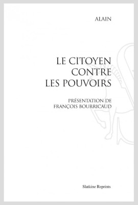 LE CITOYEN CONTRE LES POUVOIRS