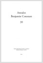 ANNALES BENJAMIN CONSTANT NUMÉRO 39/2014