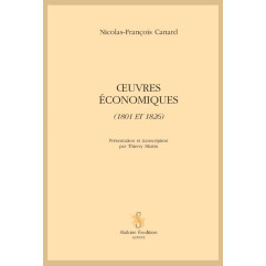 OEUVRES ECONOMIQUES (1801 ET 1826)